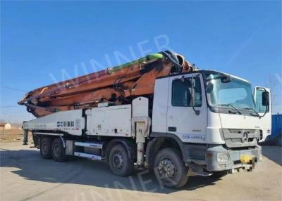 China 2012 camiones de construcción usados ​​4 ejes de segunda mano camiones de hormigón 56m en venta