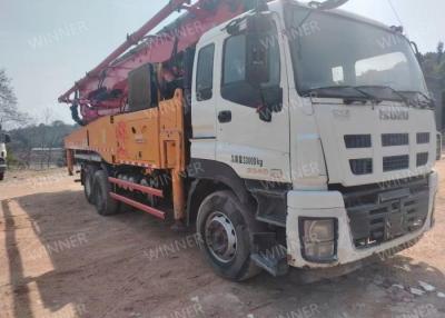 China 2016 Used Concrete Pump Truck SANY 3 Axle SYM5339THBDW 490C-8S for sale