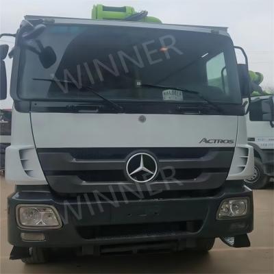 Chine Le mode 2012 a remis à neuf le camion pompe à béton Zoomlion 47m utilisé des camions à trois essieux à vendre