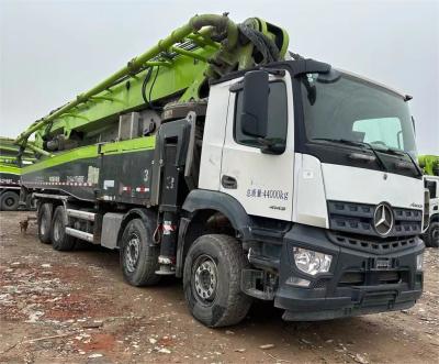 China 2021 Zoomlion 62M Used Concrete Pump Truck with BENZ chassis Te koop