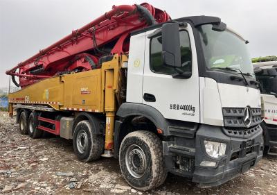 Chine 2020 SANY 56m Used Concrete Pump Truck  With Benz Chassis à vendre