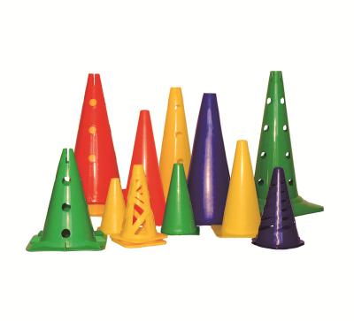 China Outdoor Sports Field Speed Training Football Agility Cone For Customized Size for sale