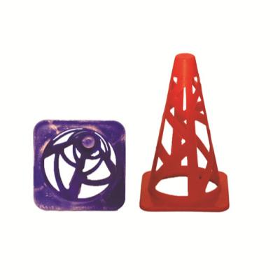 China Colorful PP Soccer Training Marking Cones For Speed And Agility In Soccer Football for sale