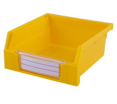 China Small PP Spare Parts and Tools Storage Solid Box Hanging Bins with Customized Logo for sale