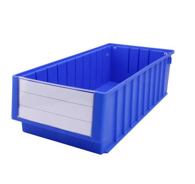 China Stackable Parts Solid Box Plastic Storage Bin for Office Tool Parts in PP Shelf Bins for sale
