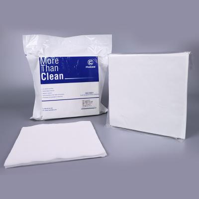 China 165g 9 Inch Electronics Cleaning Wipes 100pcs Lint Free 100% Polyester Wipes for sale