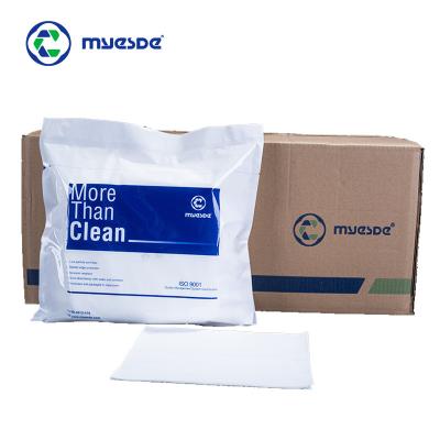 China 6x6 Industrial Cleaning Rags Ultraclean 120g Class 100 Wipes For LCD TV Screens for sale