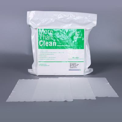 China 9 Inch 110gsm Cleanroom Microfiber Wipes Knit Clean Screen Wipes for sale