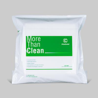 China 180gsm Cleanroom Microfiber Wipes 9 Inch Anti Static Cleaning Highly Absorbent for sale