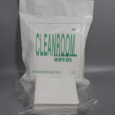 China 9 Inch Industrial Lint Free Polyester Wipes 2 Ply All Purpose Wipes for sale