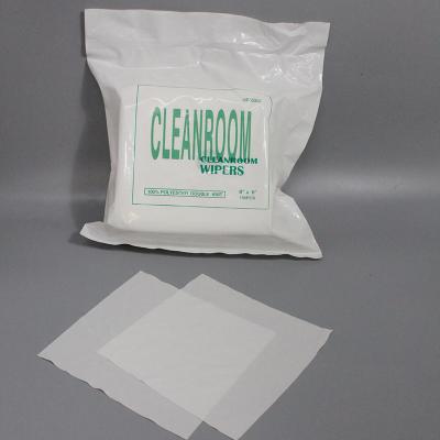 China Wholesale 9 Inch Anti-static Cleanroom Wipers Cleanroom Nonwoven Wiper Camera Cleanroom Wiper for sale