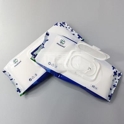 Китай Многоцелевое Pre намоченное уплотнение счищателя защищает кухню очищая влажного поставщика OEM ткани 80pcs продается