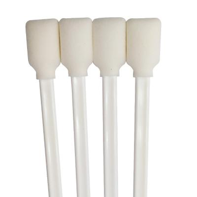 China Cleanroom Rectangle Foam Swab with Sponge head Cleaning Swab Sticks for Solvent Format Inkjet Printer for sale