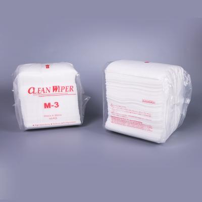 China Bemcot 9x9 Industrial Cleaning Wipes Nonwoven Low Lint Wipes M3 Series for sale