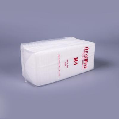 China M 3 Non Woven Cleanroom Paper A4 Polyester 35gsm Lint Free Wiper For Sale for sale
