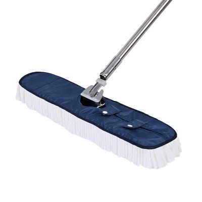 China High Water absorption Dust Remove Microfibre Fabric ESD Mop For Cleanroom Workshop for sale