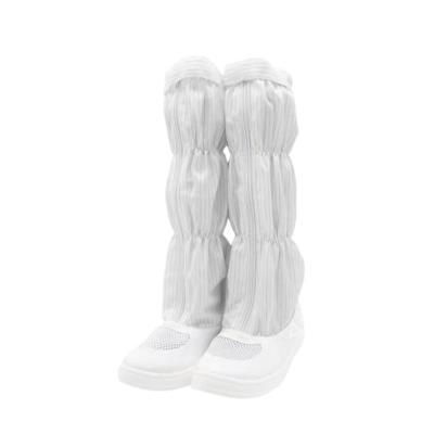 China Cleanroom anti static Esd Work Boots Factory Manufacture Anti-static Clean Room Booties for sale