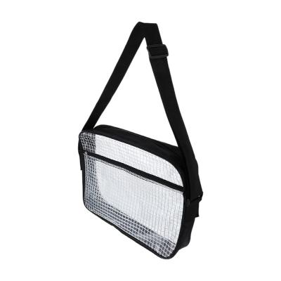 China ESD Anti Static Clear Pvc Shoulder Bag Cleanroom Engineer Tool Clean Room PVC Bag for sale