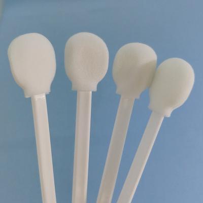 China Lint Free ESD Round Lollipop Sponge Tip Cleanroom Foam Swab For Industrial Use for sale