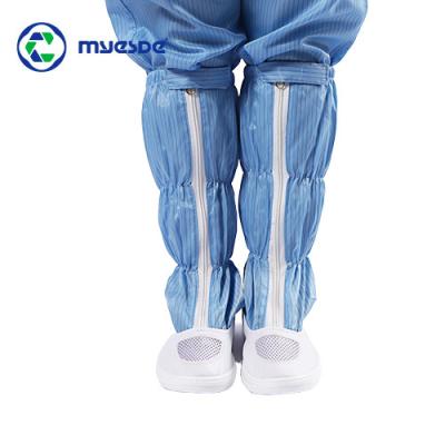 China white mesh shoes ESD Booties PU Outsole ESD Boots Safety Shoes Cleanroom Clean room mesh slip on shoes for sale