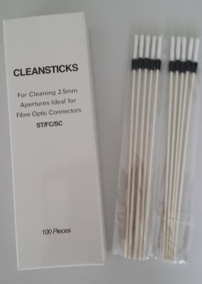 China Compact And Disposable Fiber Optic Cleaning Sticks High Cleaning Performance for sale
