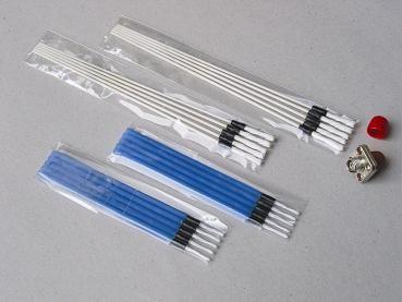 China 1.25mm Fiber Optic Cleaning Sticks High Cleaning Performance Fiber Optic Swab for sale