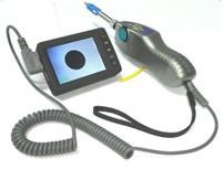 Chine Éclat rapide optique portatif d'Adjustabl de foyer de manière du microscope un d'inspection de fibre à vendre