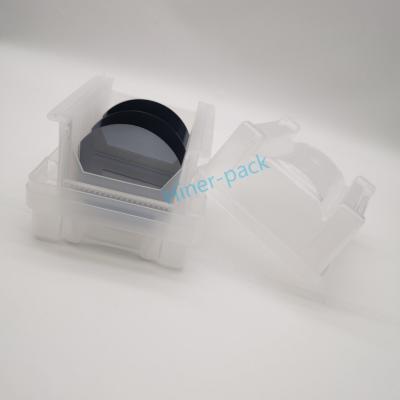Chine Boîte de transport de gaufres en PP fluoré propre avec cassette 4 pouces 100 mm à vendre