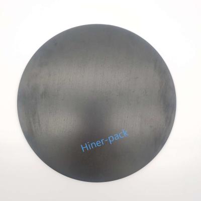 China Protección ESD reciclable con disco espaciador de oblea redonda negra en venta