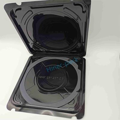 China Ojal de silicio transparente Contenedor de caja Clamshell 8 pulgadas para el almacenamiento en venta