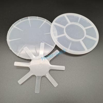 China Industrial Single Wafer Shipper Silicon Wafer Container Horizontal Transport for sale