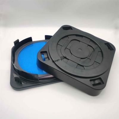 China Anti Static Cassette Semiconductor Single Wafer Box Lightweight for sale