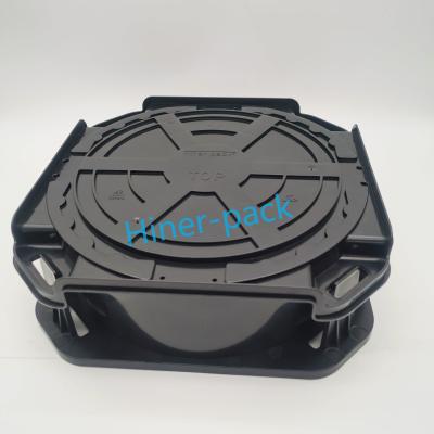 China Superior Wafer Protection Wafer Carrier Box Customizable with Conductive PP Material zu verkaufen