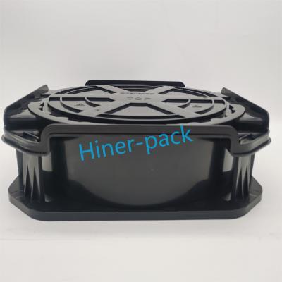中国 High Cleanliness 200mm Wafer Caister Box For Durable Packing In Cleanroon Environment 販売のため