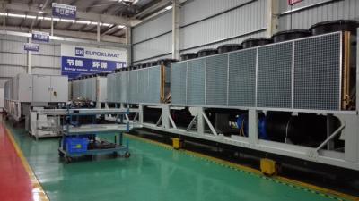 China 1168kw R134A Refrigerant Air Cooled Screw Chiller High Efficiency Air Cooled Chiller for sale
