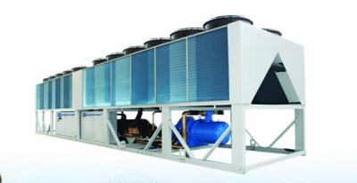 China Commercial Semi Hermetic Air Cooled Screw Chiller 322.7kw 380V for sale