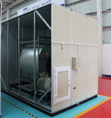 China Horizontal / Vertical Modular Residential Air Handling Units With 4 - 8 Row for sale
