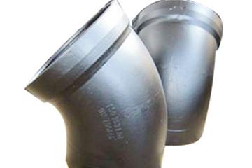 China La soldadura conecta curvas de tubo dúctiles del hierro del tubo 420/MPa en venta