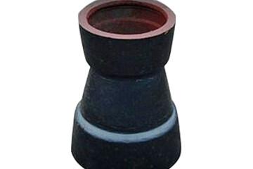 China Gas And Oil Drain Converging Ductile Iron Pipe Fittings for sale