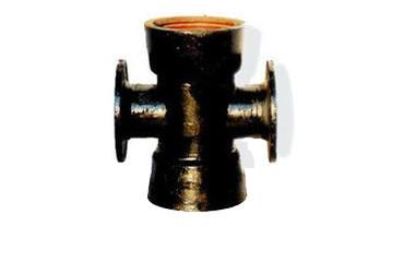 China Full size ANSI Cross Tee Ductile Iron Pipe Fittings for sale