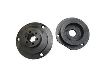 China Black Threaded Steel Flanged Ductile Iron Fittings for sale