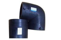 China External environment 90 ° electrofusion pe elbow of HDPE pipe fittings for sale