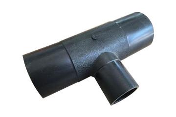 China Pipe Connector Shear Strength Butt HDPE Equal Tee for sale