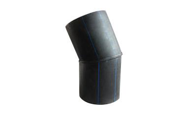 China HDPE común perfecto del tubo de la soldadura codo de 45 grados en venta