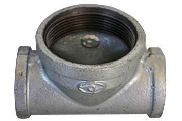 China ANSI Reducing Tee Malleable Iron Pipe Fittings for sale