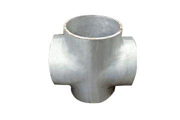 China Petroleum Steel Strip Cross Copper Nickel Alloy Pipe Fittings for sale