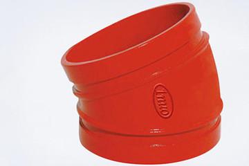 China 90 Degree GGG450 PN10 DN60 Drain Ductile Iron Elbow for sale