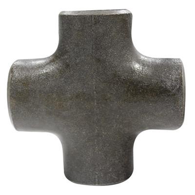China Sch 40 WPB Carbon Steel Pipe Fittings Butt Weld Cross for sale