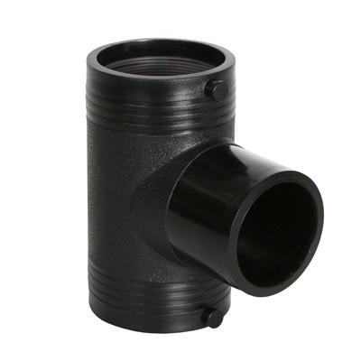 China DN280 Sdr11 HDPE Electrofusion Tee Engineering Pipe Fittings for sale