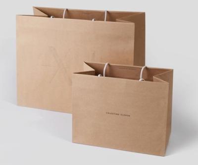 Chine Impression de transfert de chaleur de sac de papier de métier de sac de papier réutilisé par cadeau imprimé adapté aux besoins du client à vendre